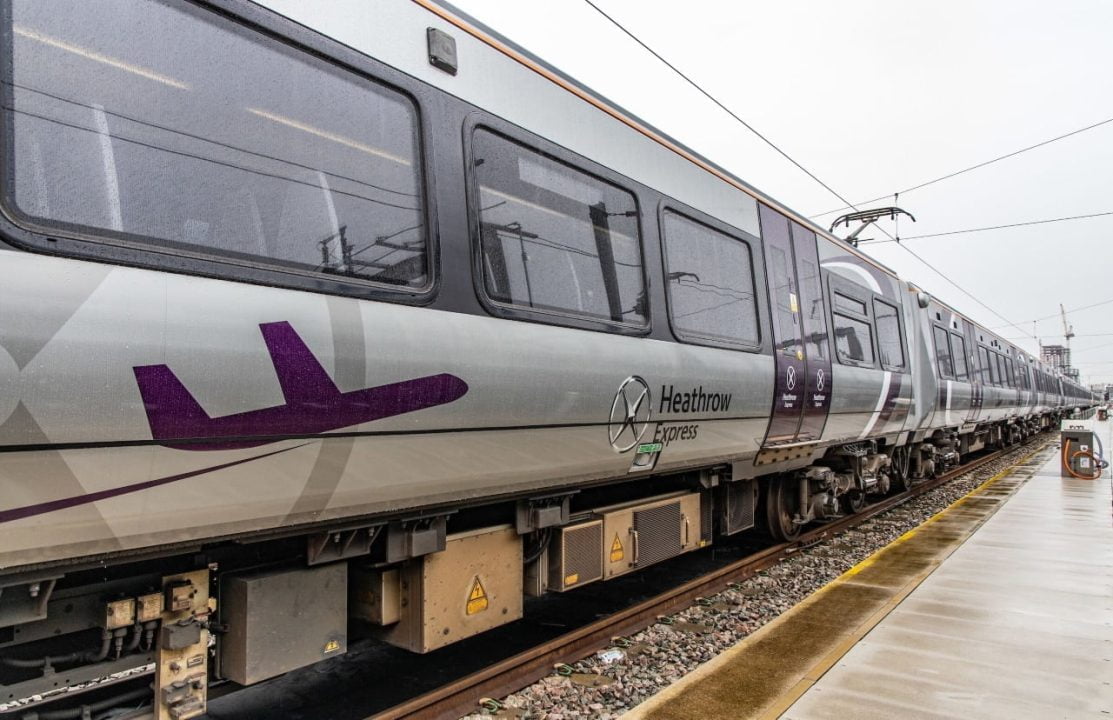 Heathrow Express Class 387 train