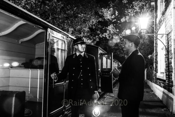 Minffordd Train Crew - Ffestiniog Railway