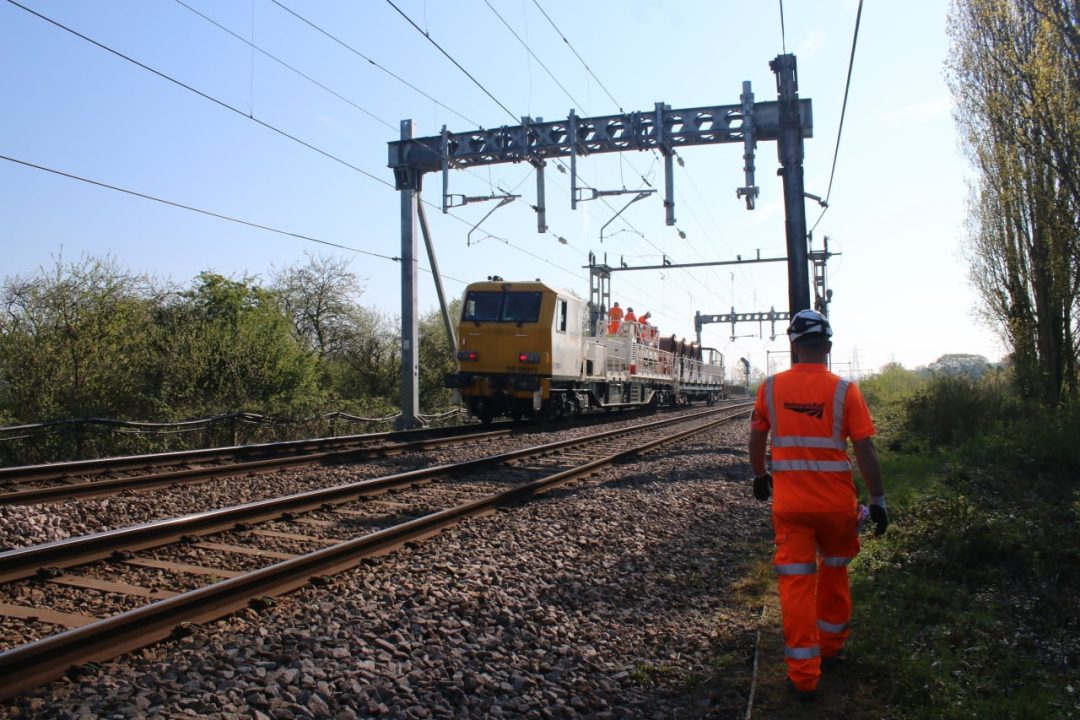 Southend eletric wire work rail upgrade