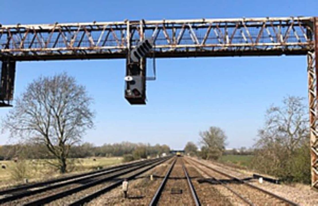 Loughborough signal passed at danger red