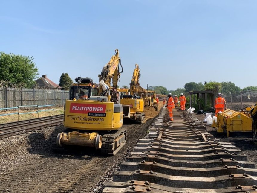 Major phase of work begins on South Western Railway’s £60m Feltham Depot