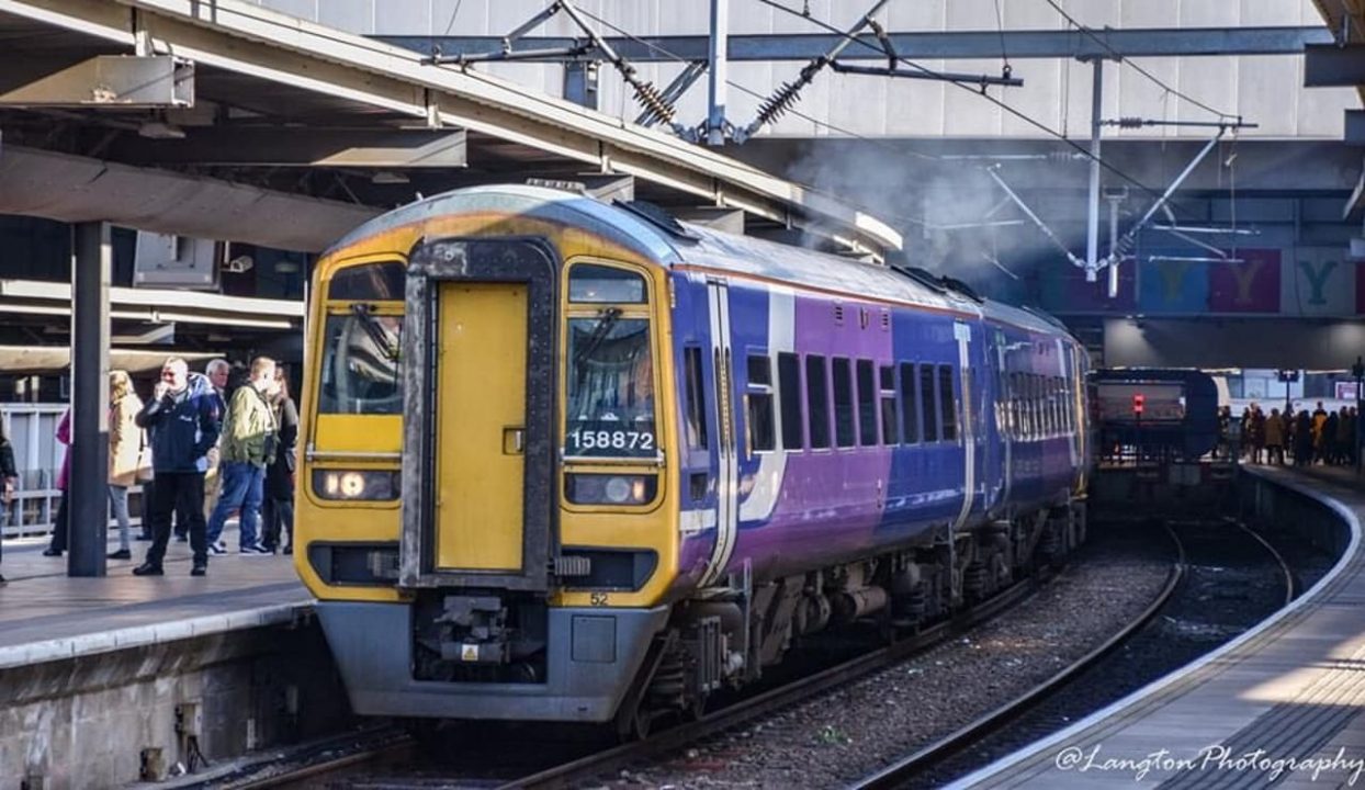 Northern Class 158 at Leeds