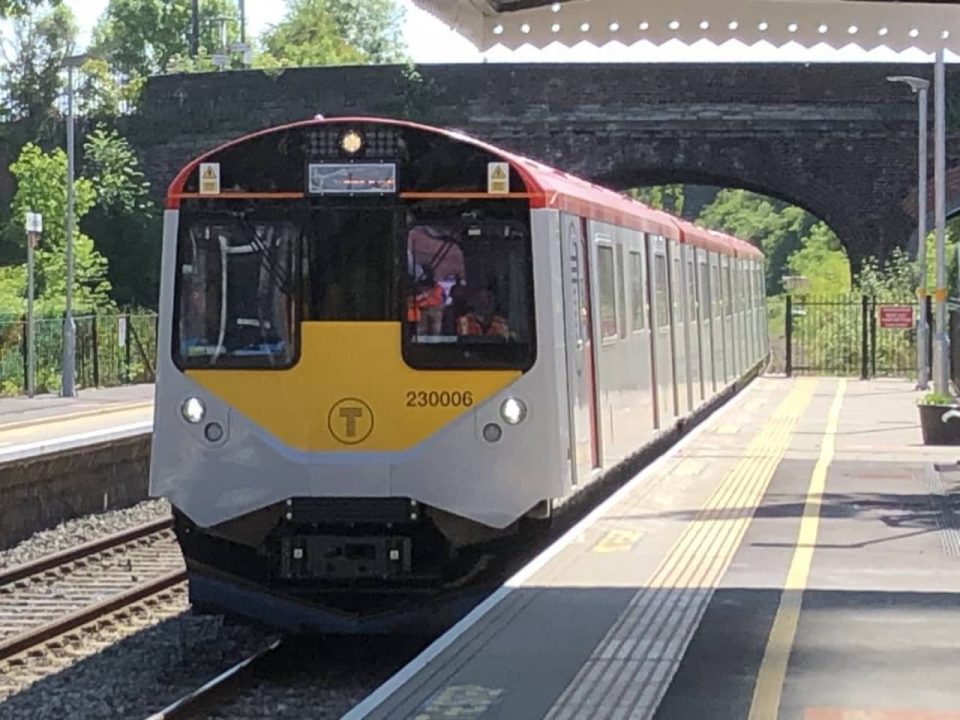 Vivarail 230006 on test prior to passenger service with Transport for Wales