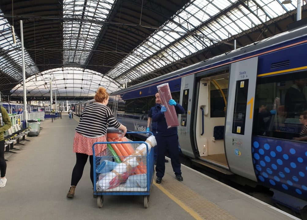 ScotRail supplies NHS with scrubs