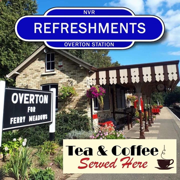 NVR Overton Station Refreshment Kiosk // Credit NVR