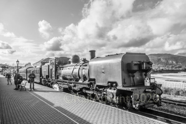 Garratt 138 at Porthmadog - Welsh Highland Railway