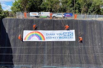 Embankment improvements take place at Purfleet to improve journeys