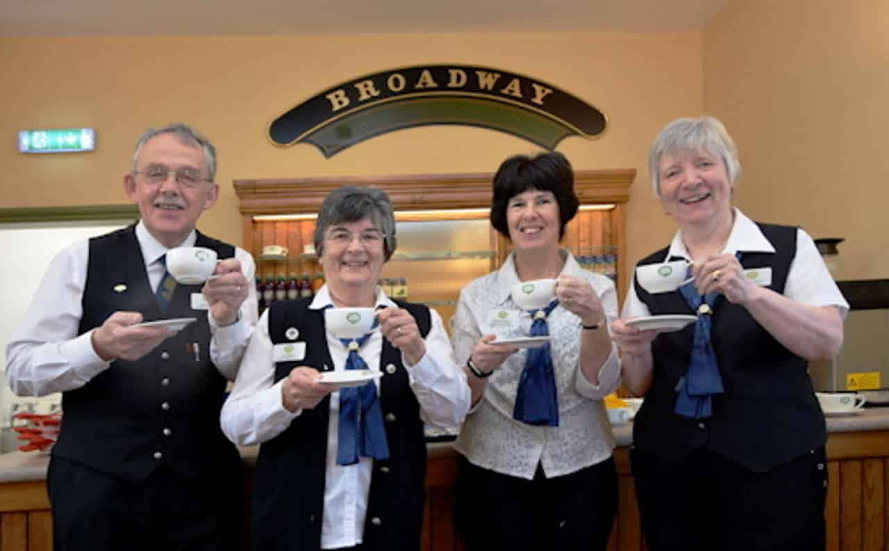 GWSR catering team donate to Tewkesbury Food Bank