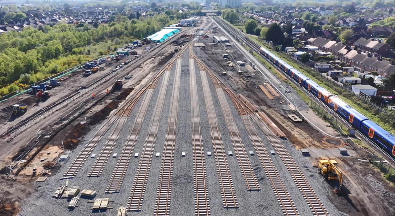 South Western Railway Feltham Depotnew Class 701 trains