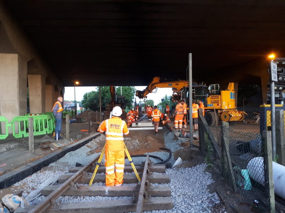 New level crossing for the mid norfolk railway