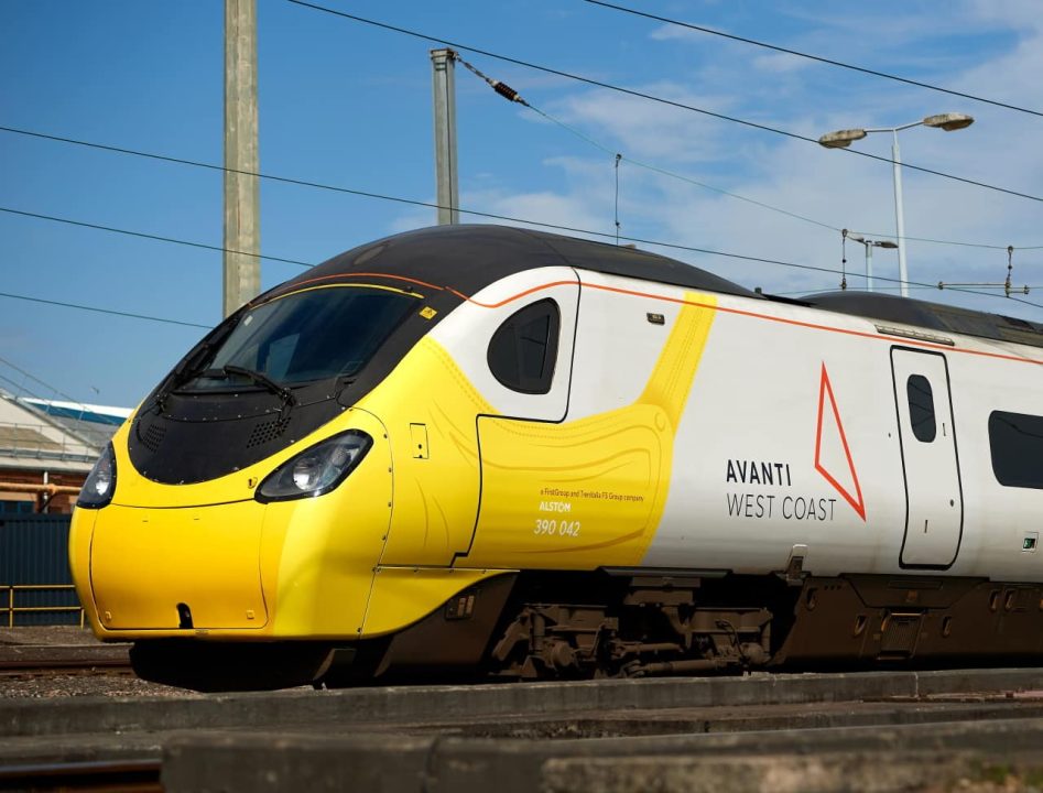 Avanti West Coast Class 390 Pendolino