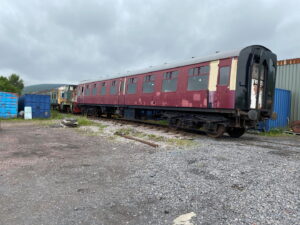 BR MK1 SK Carriage // Credit Blaenavon's Heritage Railway