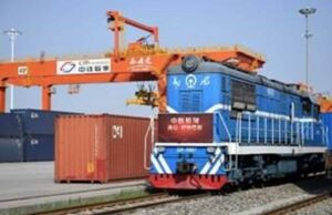 China to Europe freight train