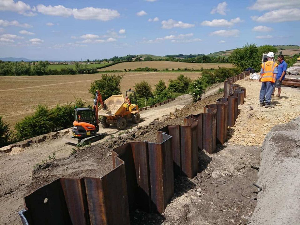 Gloucestershire Warwickshire Railway appeal for embankment landslip