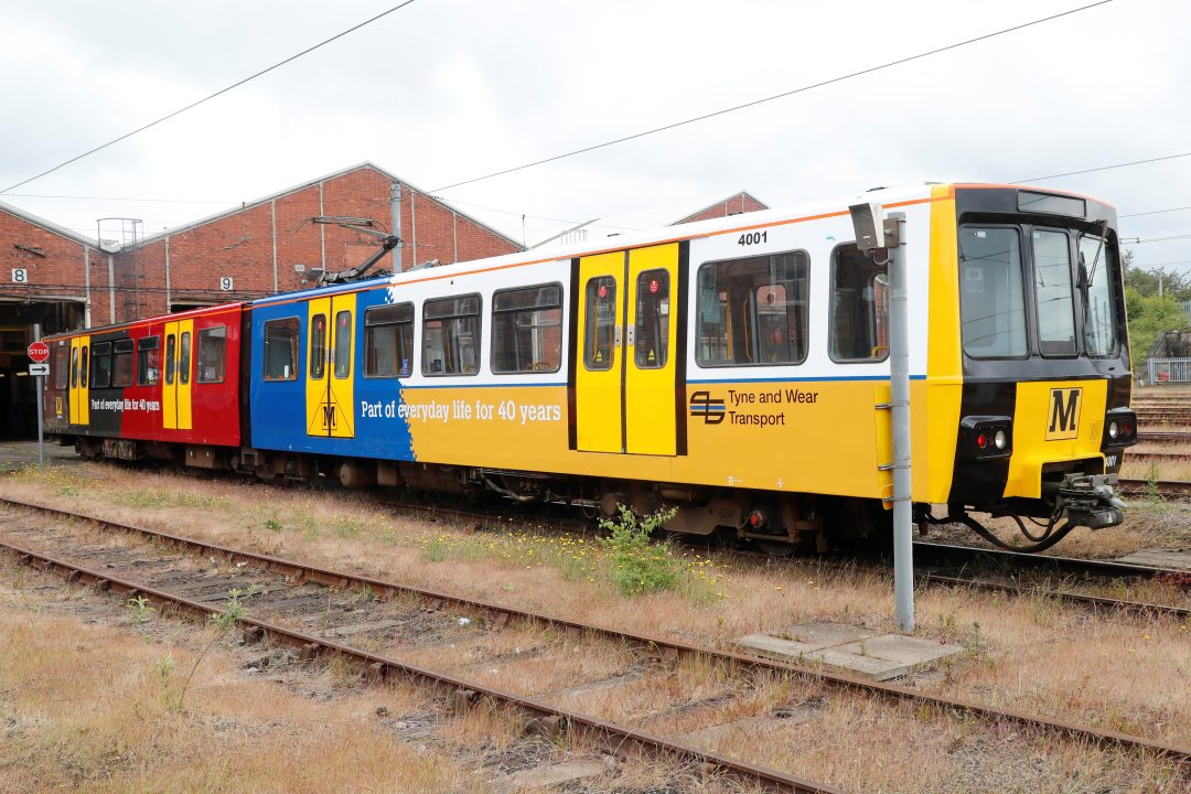 Nexus unveil special anniversary livery for metro train