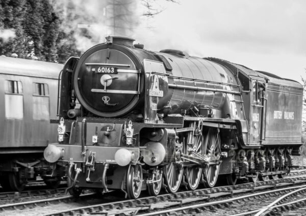 60163 Tornado running around at Bridgnorth - Severn Valley Railway