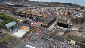 Cumbrian coast sea damage work