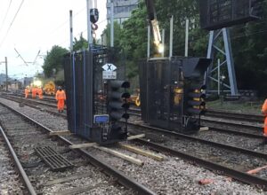 Preston signalling gangtry renewal late May bank holiday 2020