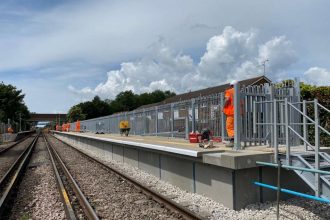 Platform extension completed in South East as part of Gatwick Airport Station upgrades