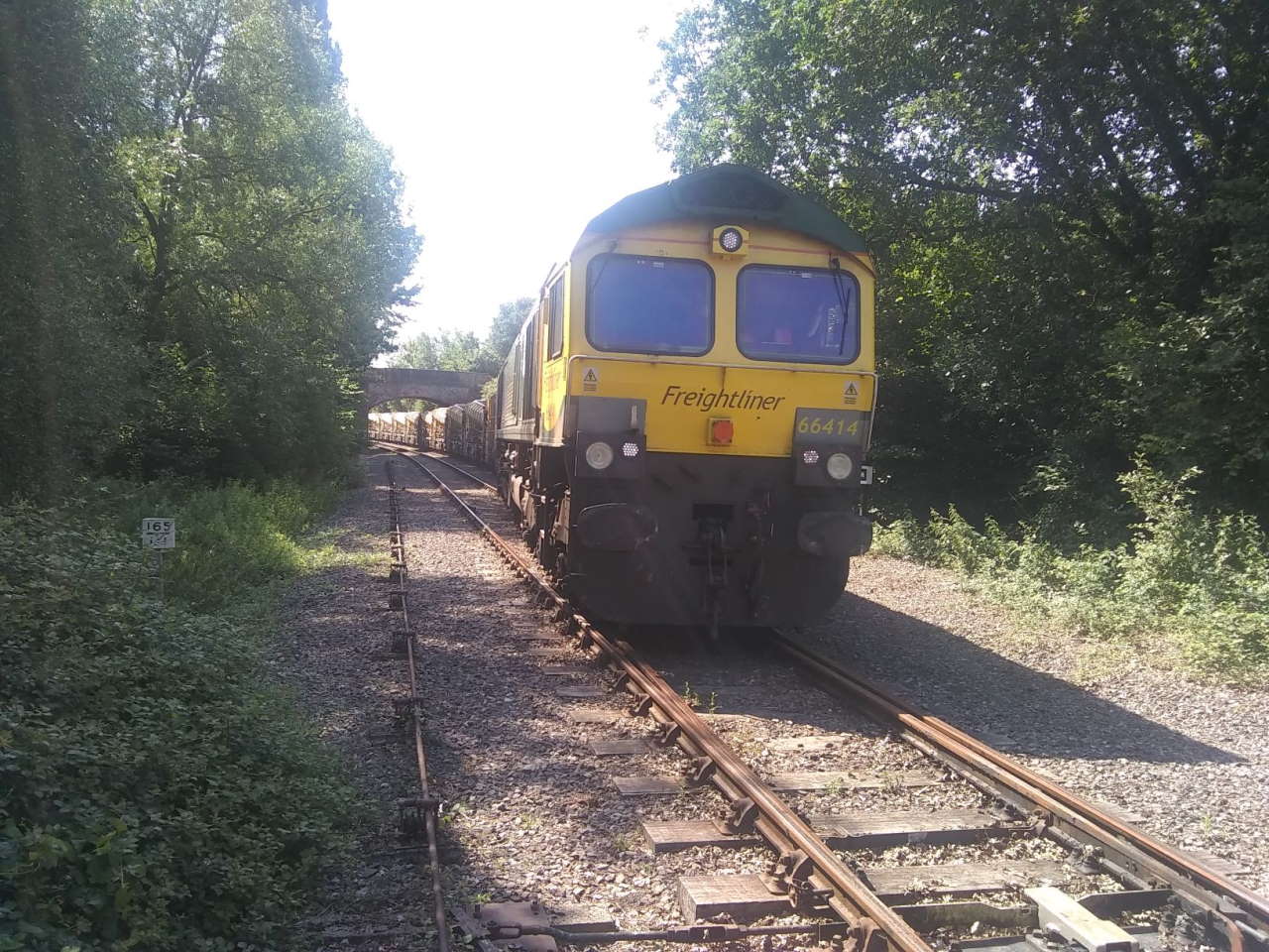 66414 setting back at Allerford