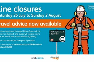 PLAN AHEAD: Hither Green railway lines set for nine day closure