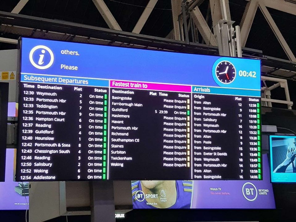 Waterloo LED screens