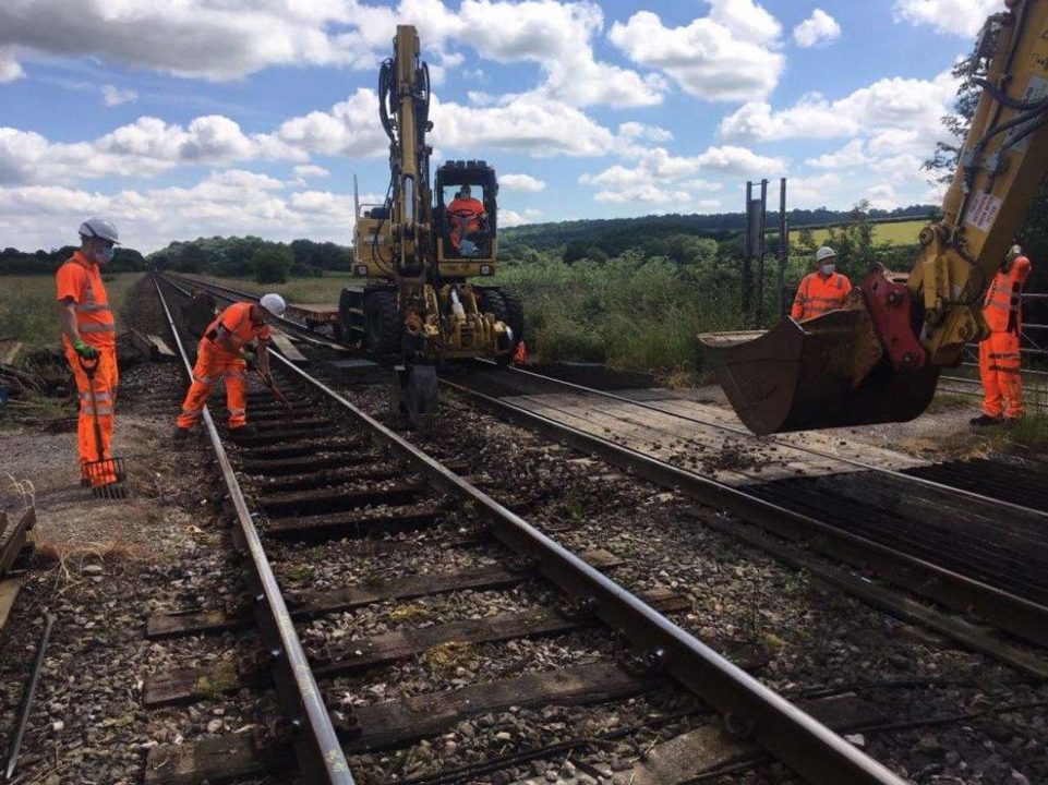 Templecombe upgrade works completed on time