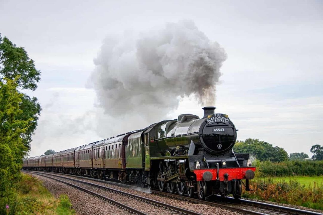 45662 Alberta on the Scarborough Spa Express