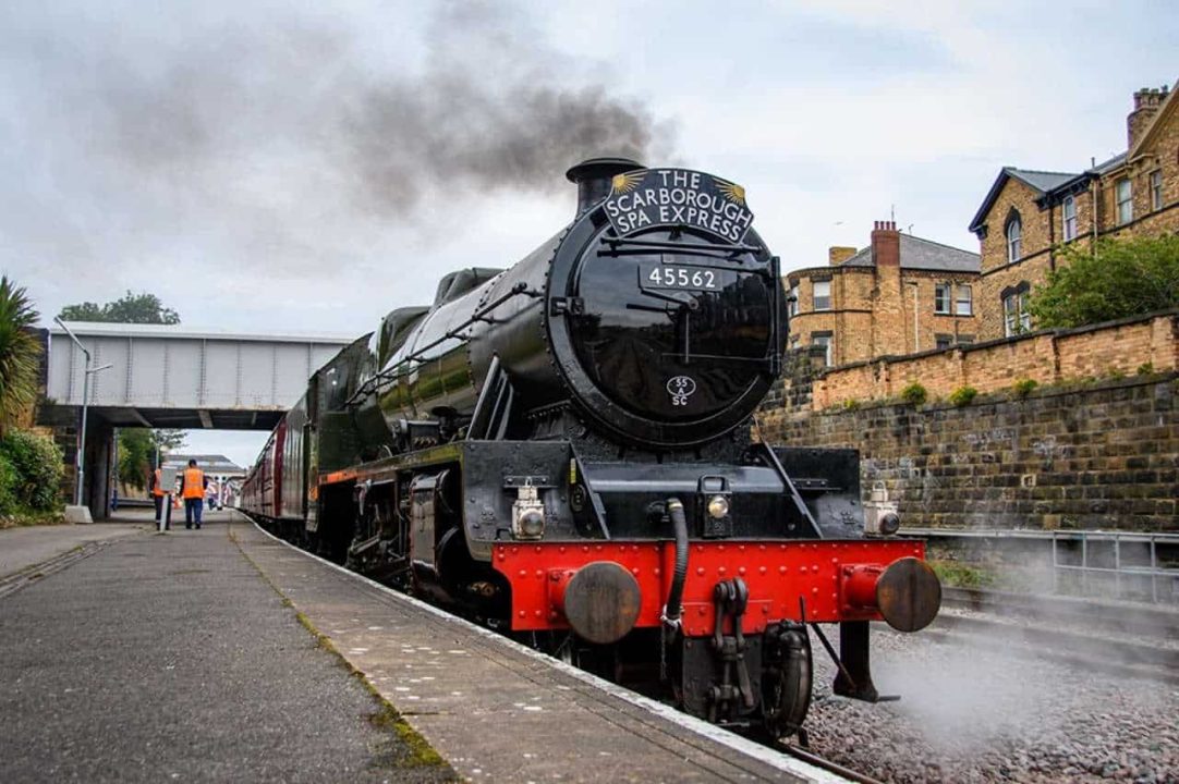 45662 Alberta on the Scarborough Spa Express