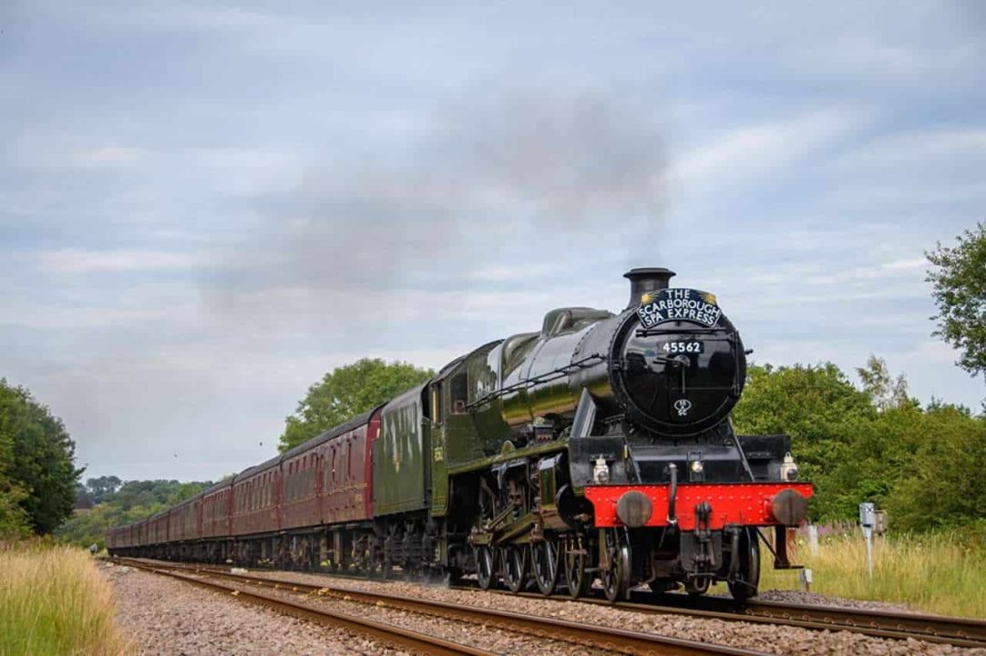 45662 Alberta on the Scarborough Spa Express