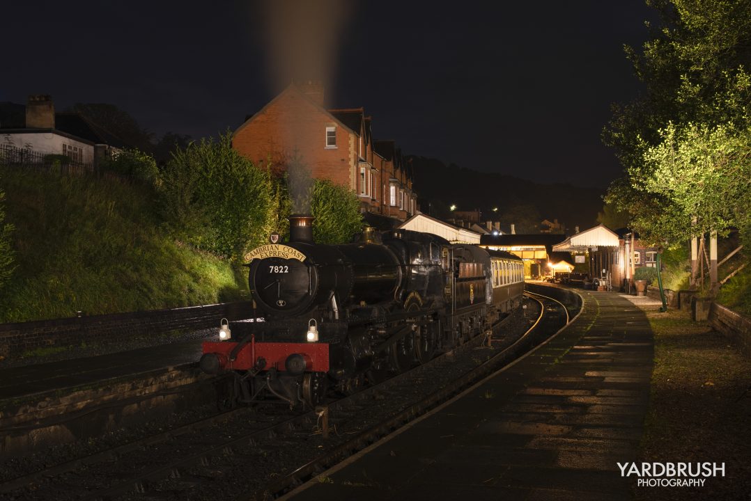 7822 Foxcote Manor at the Llangollen Railway