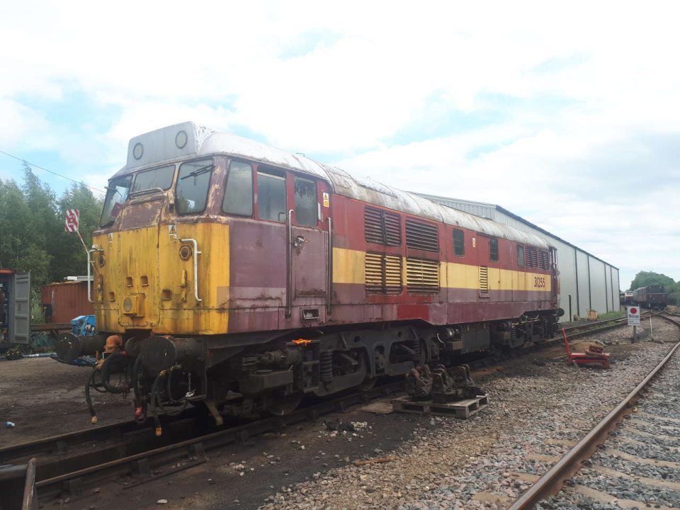 Class 31 31255 at Dereham