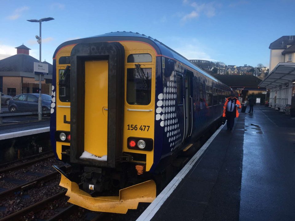 ScotRail Class 156 at Oban