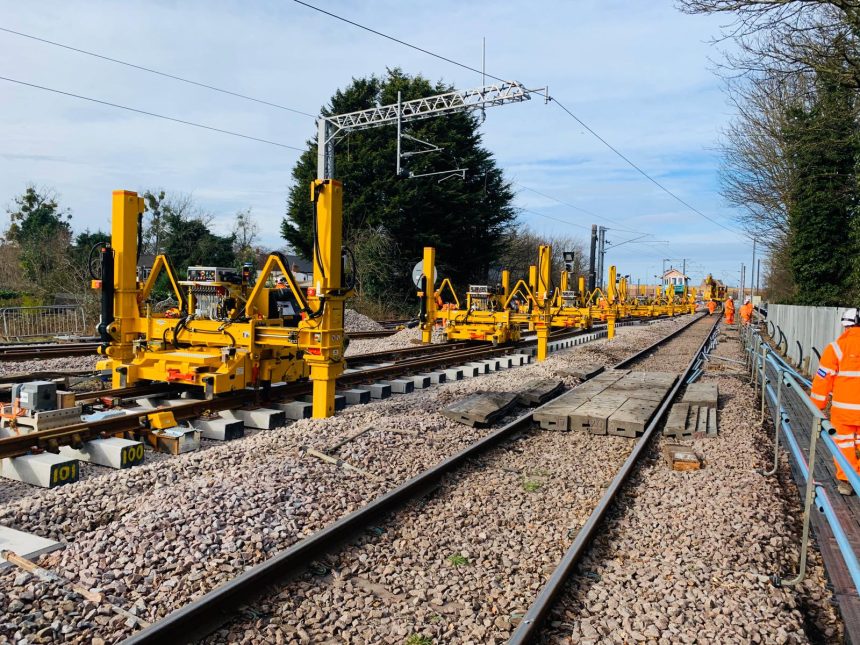 PLAN AHEAD: Britain’s railways undergo an upgrade this Bank Holiday Weekend