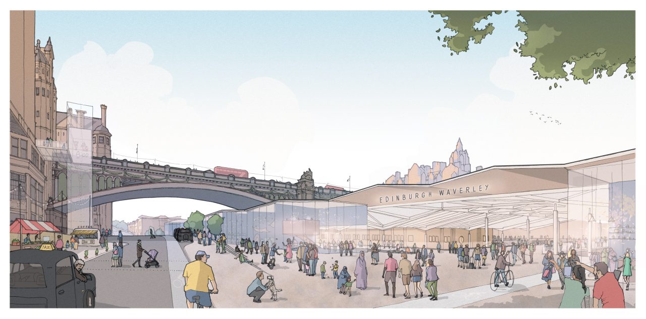 Waverley Masterplan revealed by Network Rail