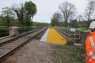 Action taken to deter trespassers at Sleights railway bridge