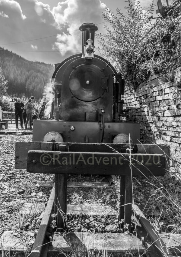 No. 7 at the buffers - Corris Railway