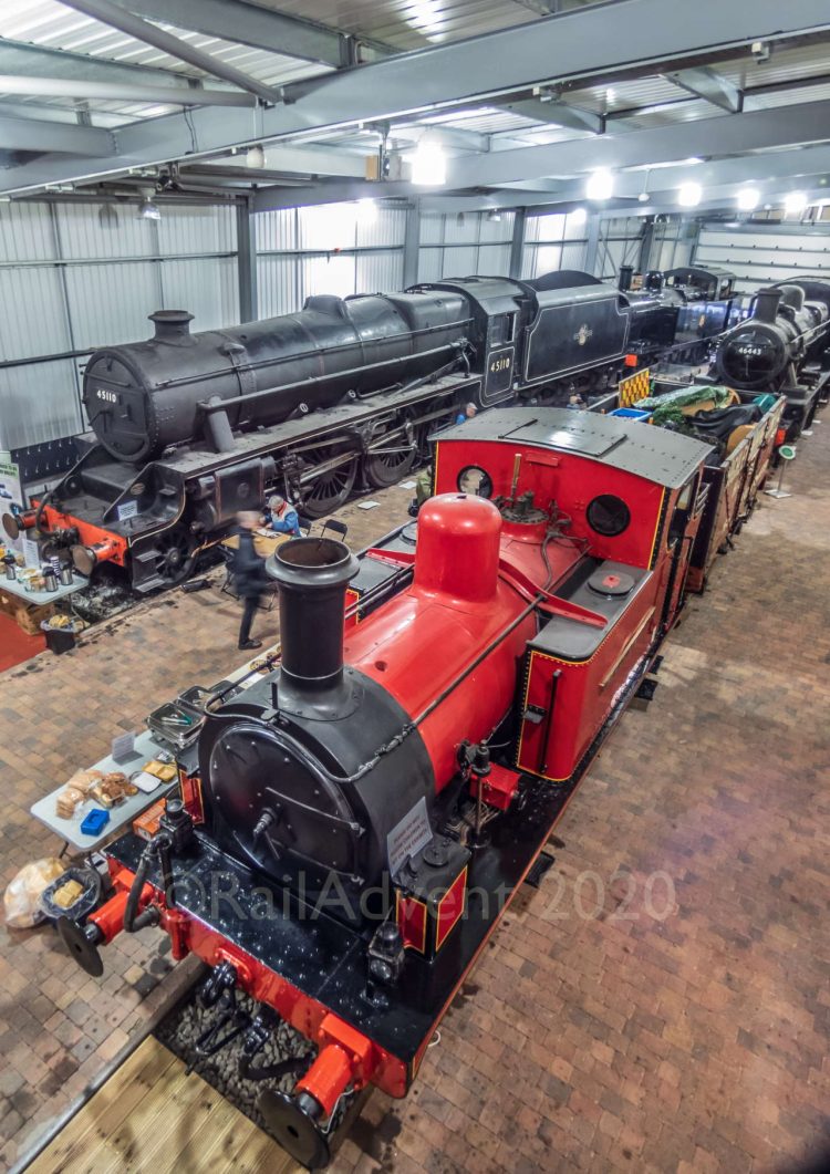 686 'The Lady Armaghdale' in The Engine House, Highley - Severn Valley Railway