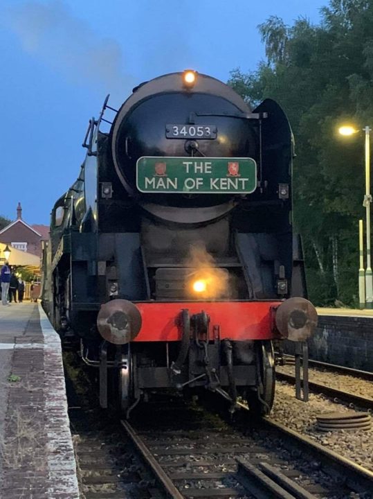 34053 Sir Keith Park on the Spa Valley Railway