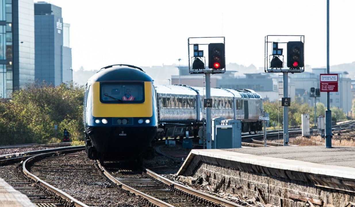 ScotRail HST in operation between Aberdeen and Glasgow