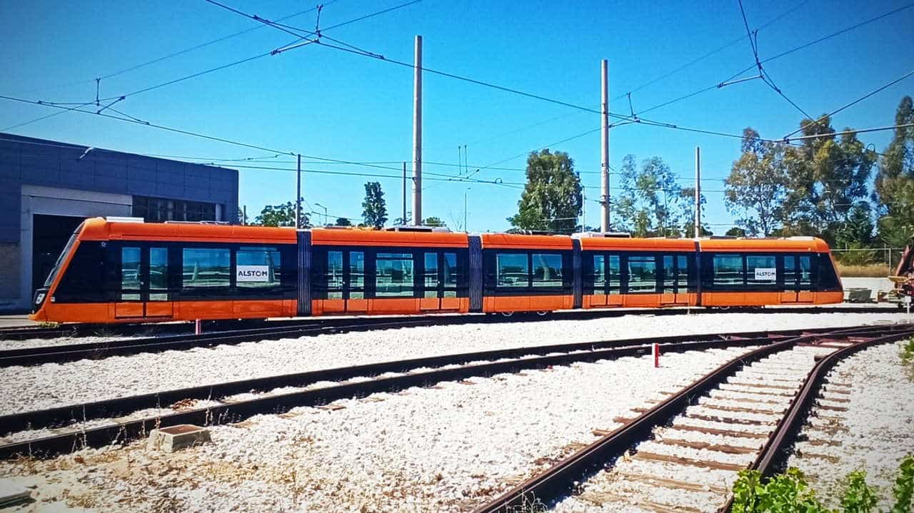 Alstom Citadis X05 Tram Athens Greece