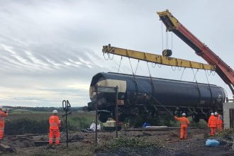 Llangennech Train Fire: Heart of Wales line will not fully reopen until 2021