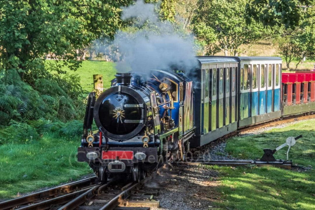 Whillan Beck at Irton Road on the Ravenglass and Eskdale Railway