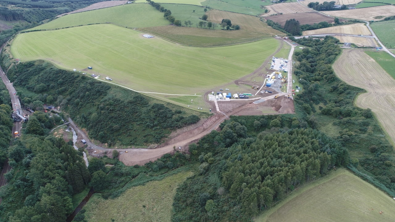 Stonehaven rail crash site