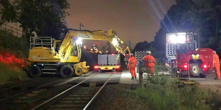 Resignalling work