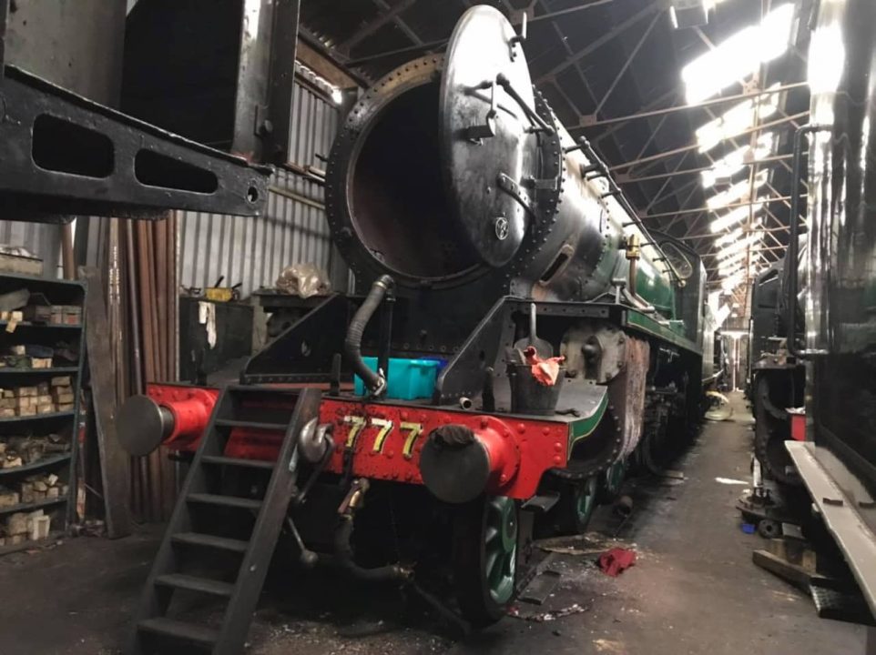 777 Sir Lamiel at Loughborough MPD