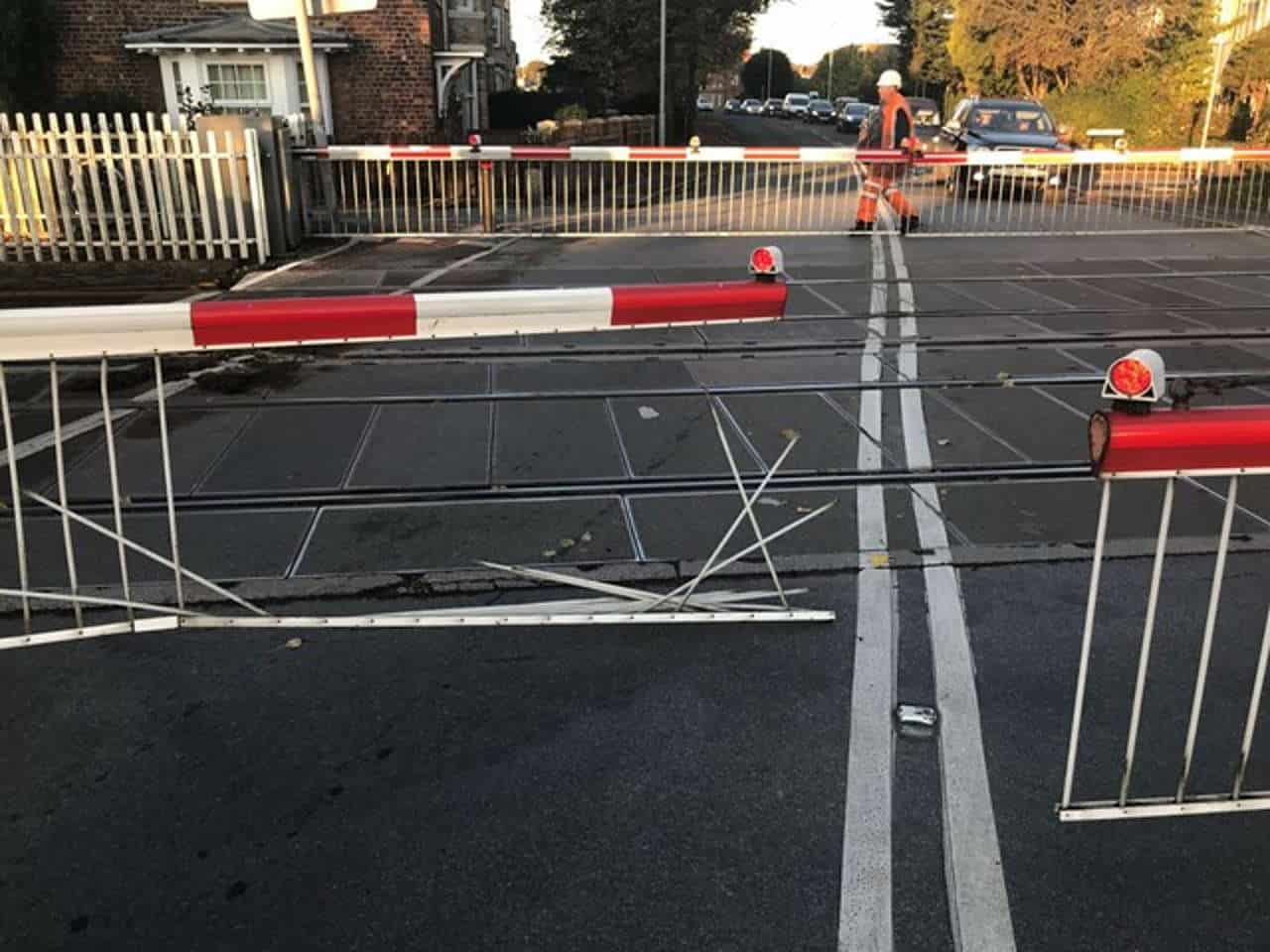 Use Level Crossings Safely Warning After Driver Hits Barrier In East Yorkshire