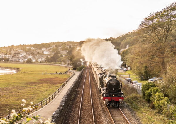 46115 Scots Guardsman at Grange-over-Sands - The Cumbrian Coast Express