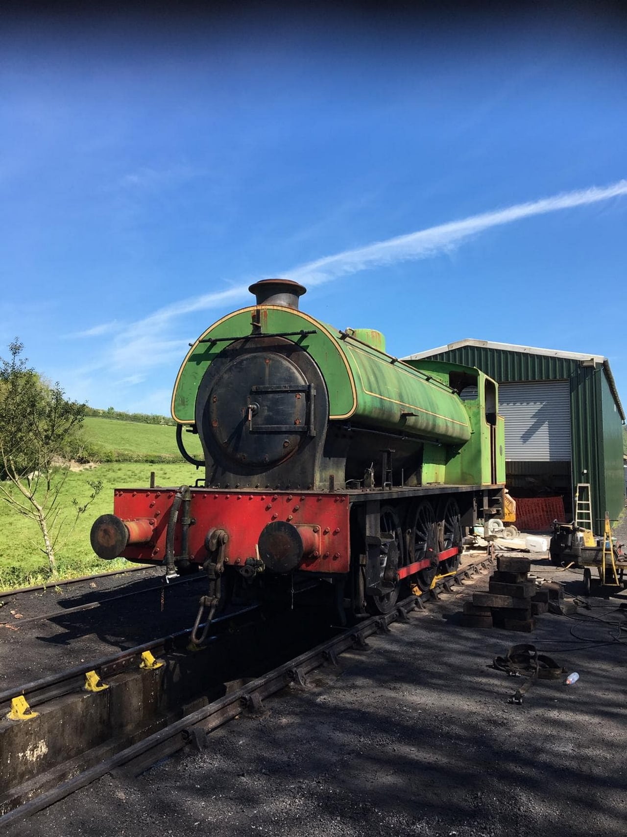 Haulwen on the Gwili Steam Railway