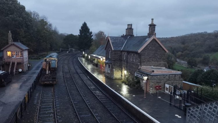 Highley Station on the Severn Valley Railway